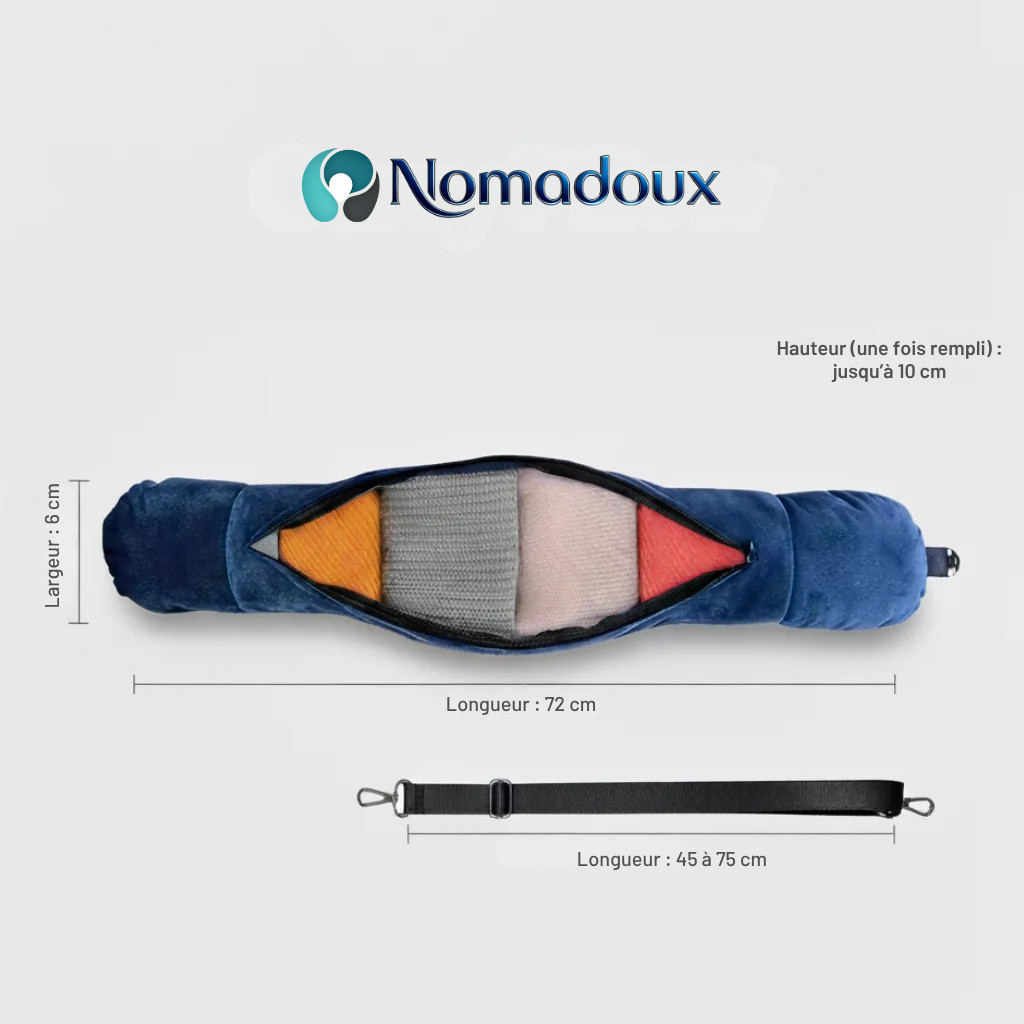 Nomadoux™ — Le confort malin pour voyager léger
